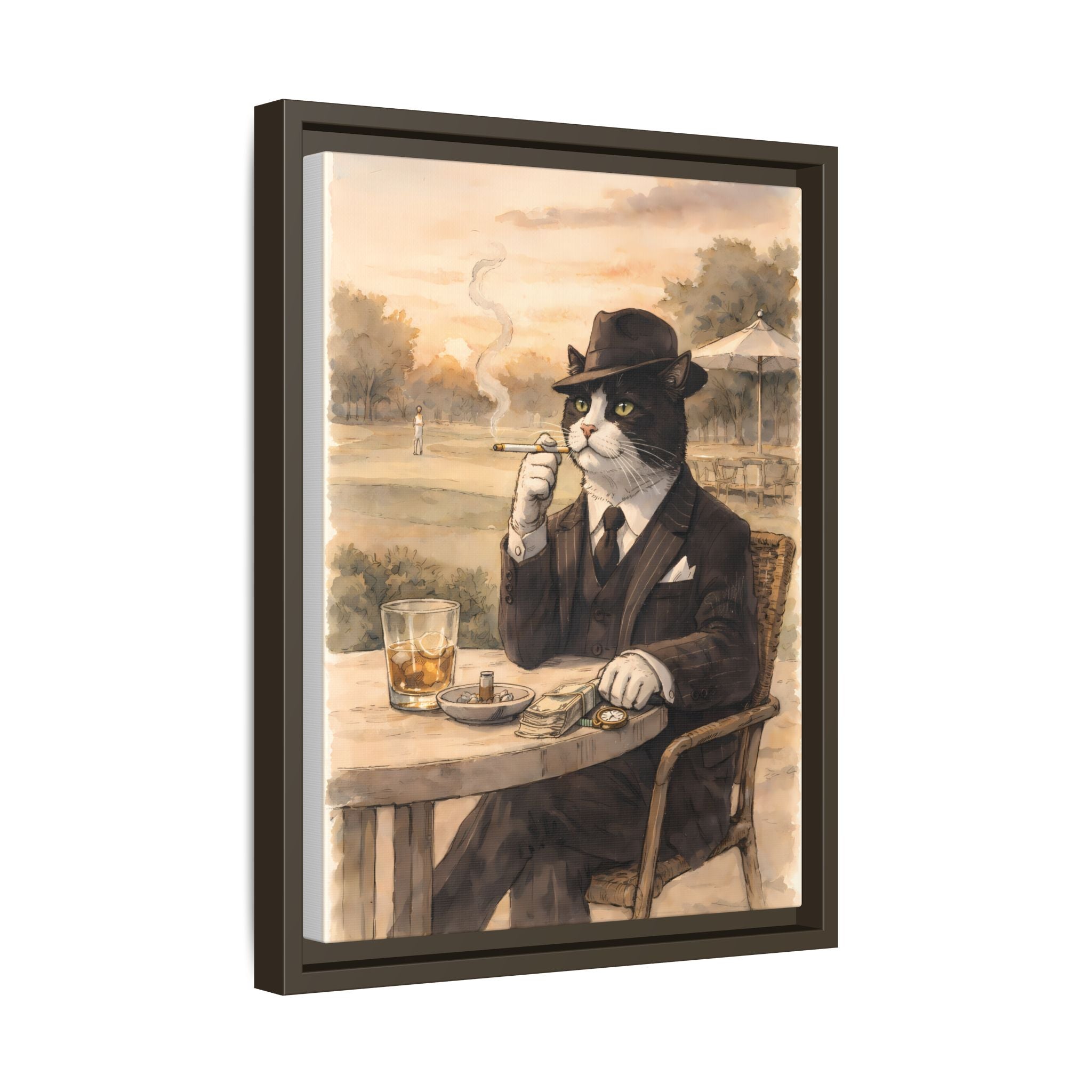 Matte Canvas, Framed (Multi-color)