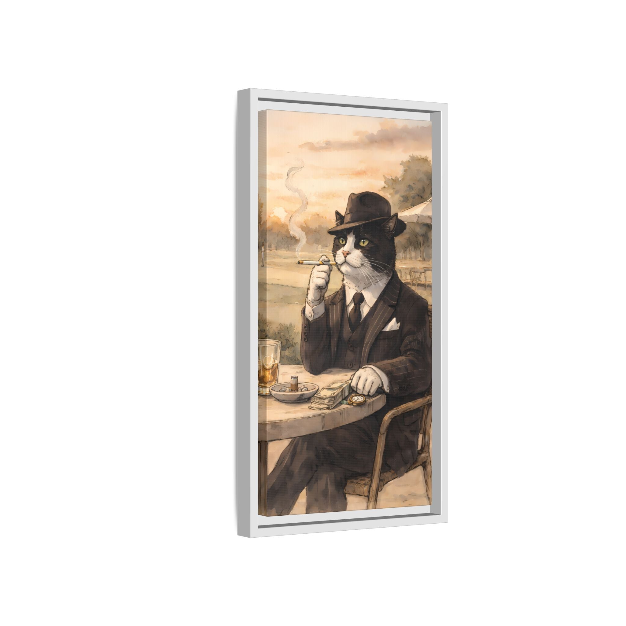 Matte Canvas, Framed (Multi-color)
