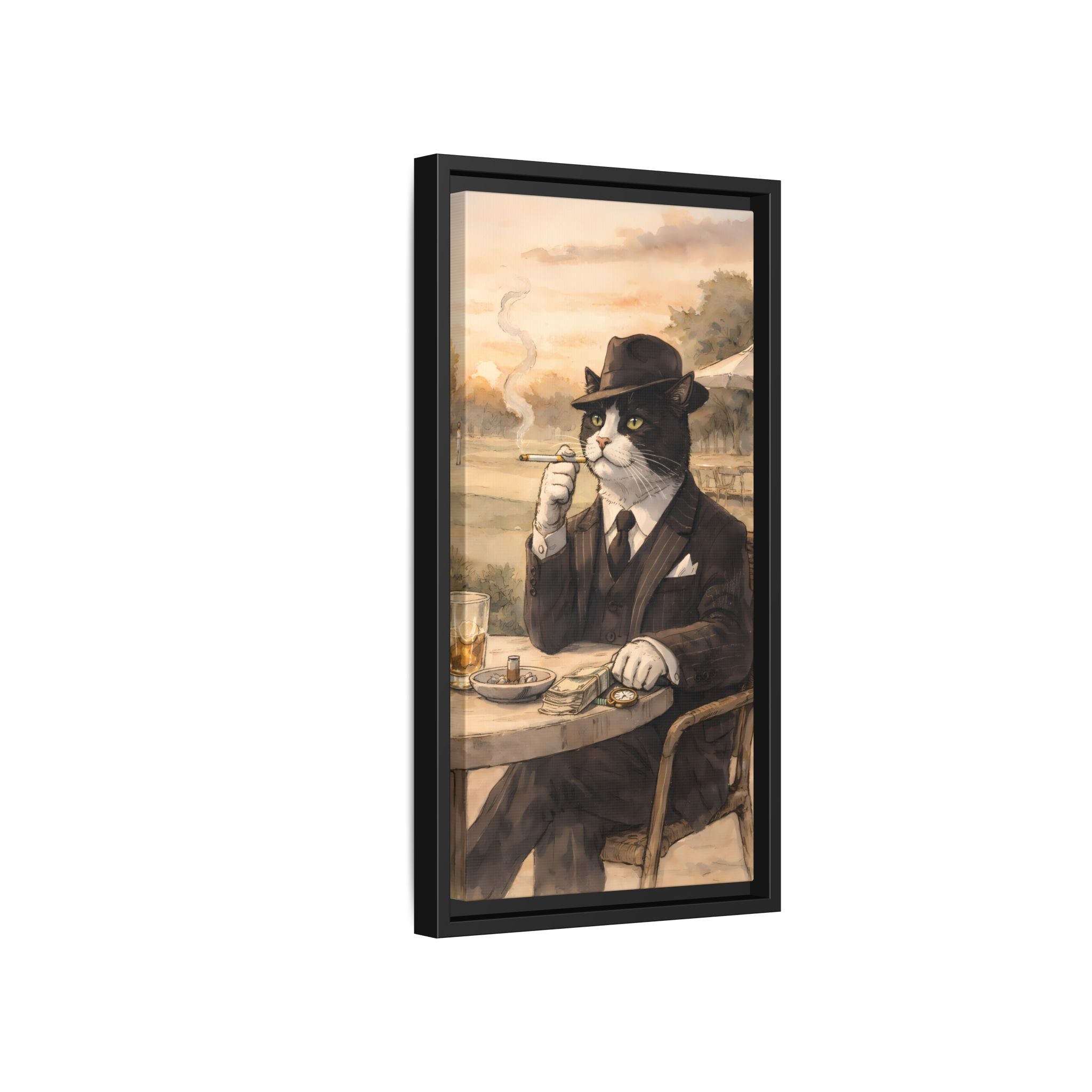 Matte Canvas, Framed (Multi-color)